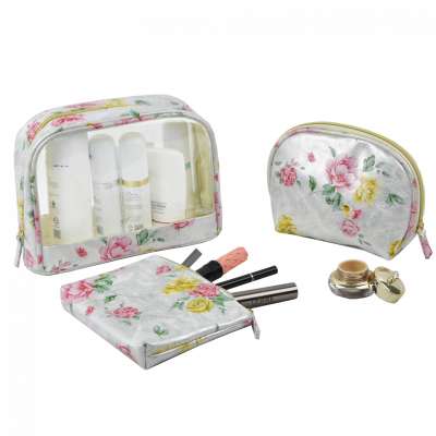 PVC Multifunctional Cosmetic Bag Custom Cosmetic Set Bag