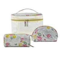 wholesale customized makeup toiletry bags clear pvc slide zippered toiletry bag cosmetic bag