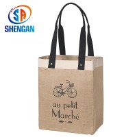 Jute shopping bag / jute fashion bag / jute recycle bag